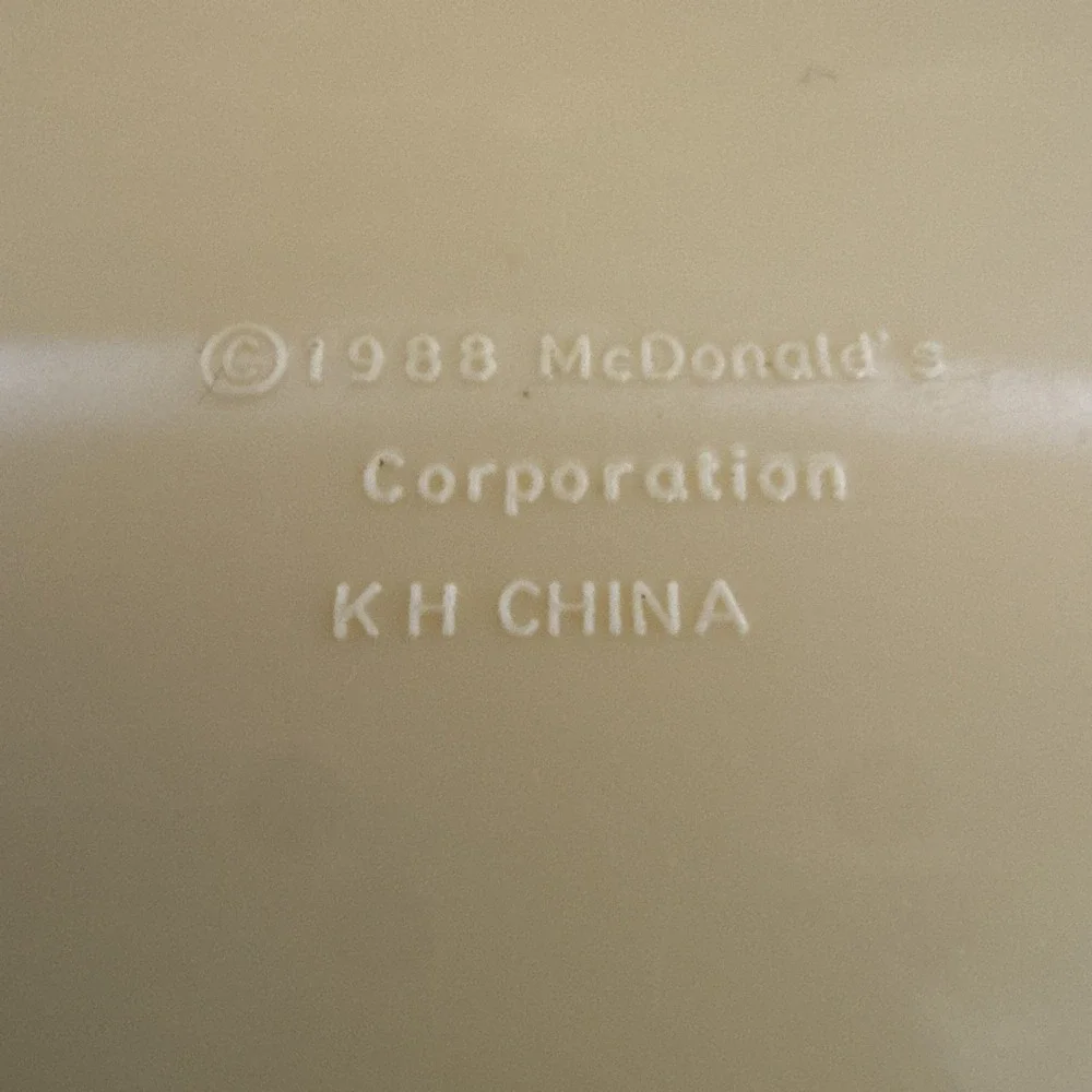 McDonald's Chicken Nuggets Toy‎ with Six Chicken Nuggets Vintage 1988 '80s mcds